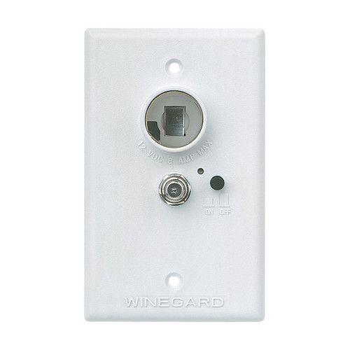 Wall Plate Power Supply - white