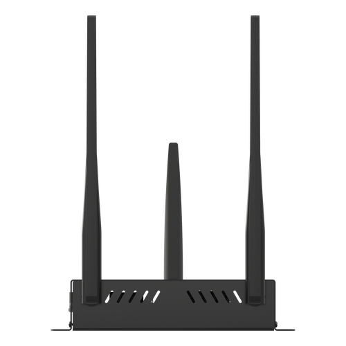 Basestation 4G side tall antenna view
