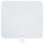 FlatWave Non-Amplified Indoor HDTV Antenna - White side