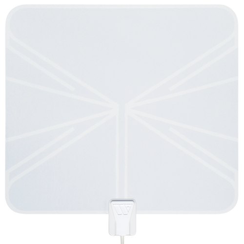 FlatWave Non-Amplified Indoor HDTV Antenna - White side