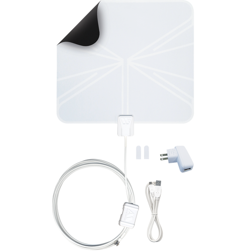 FlatWave Amplified Indoor HDTV Antenna - Contents
