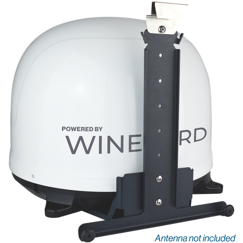 DISH Playmaker Portable Automatic Satellite Antenna with Mount attached - back