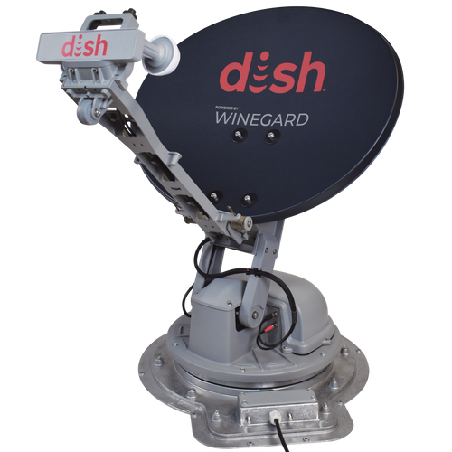 Different angled image of the DISH Trav'ler Pro