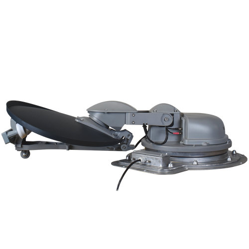 Stowed image of the DISH Trav'ler Pro